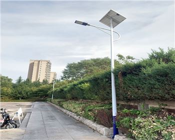 西北政法大學(xué)長安校區(qū)6米太陽能路燈項目